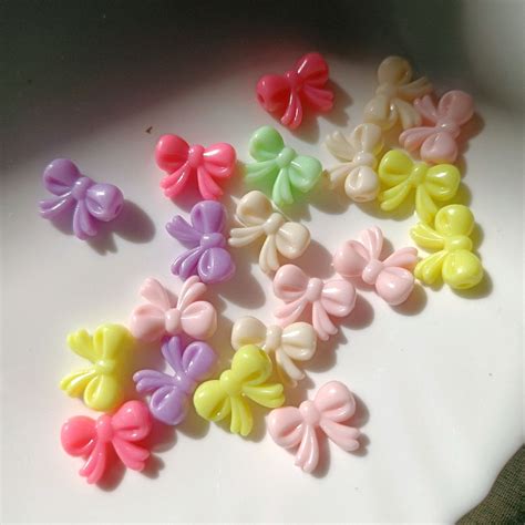 Jwellery Making Beads 25 Grms ( Big Bow)