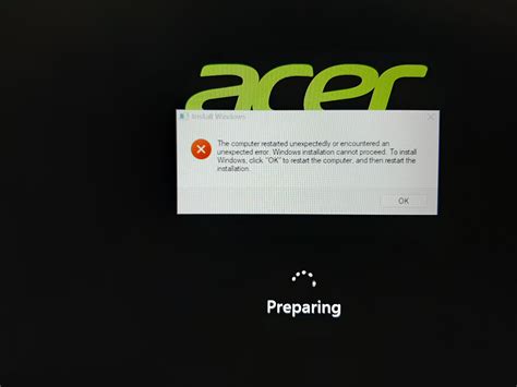 My Acer Aspire 5 A514-54-58XH gets infinite loop of blue screen ...