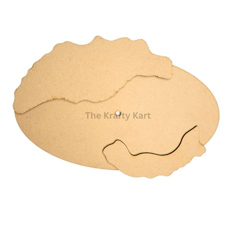 Geode Base Oval | The Krafty Kart Resin Store