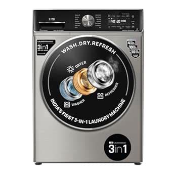 IFB 8.5 Kg / 6.5 Kg / 2.5 Kg Front Load 5 Star 3-In-1, AI Powered ...