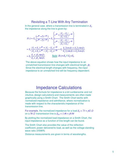 Image result for Transmission Line Open Cable Smith Chart