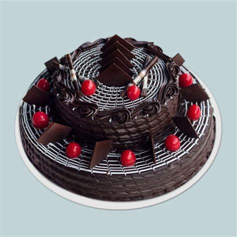Send Two-Tier Chocolate Cake Online - GAL19-86581 | Giftalove