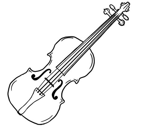 Viola Drawing at GetDrawings | Free download