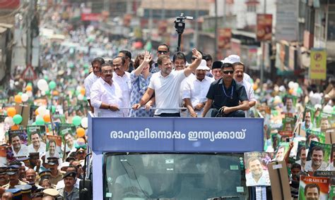 Shri Rahul Gandhi files nomination from Wayanad Lok Sabha seat, says ...