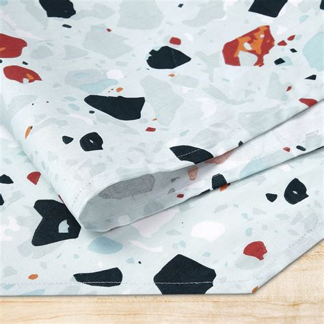Encasa Dining Table Runner for 6 Seater - Luxury Cotton - Twill Fabric ...