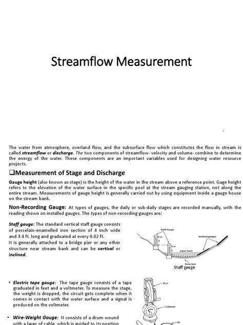 Image result for Stream Flow Measurement PDF