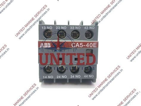 ABB CA5-40E AUXILIARY CONTACT BLOCK CA5 1SBN010040R1040 - SET OF 2 ...