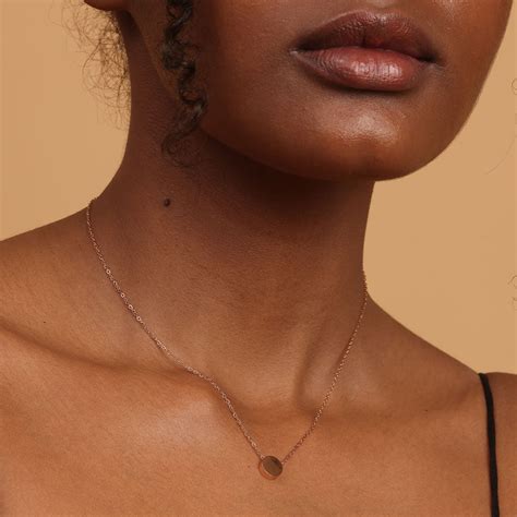 Buy Minimalist Round Necklace online- Palmonas – PALMONAS