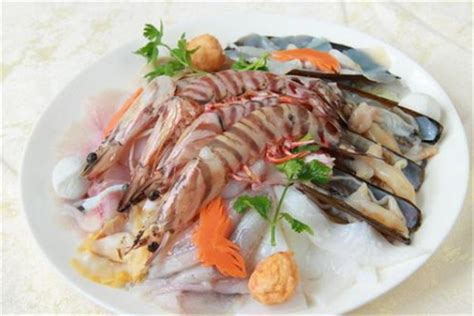 极品海鲜自助餐促销背景素材图片下载-万素网