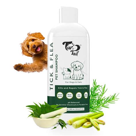 Buy Fur N Tail Dogs & Cats Shampoo for Ticks & Fleas | Neem Formula ...