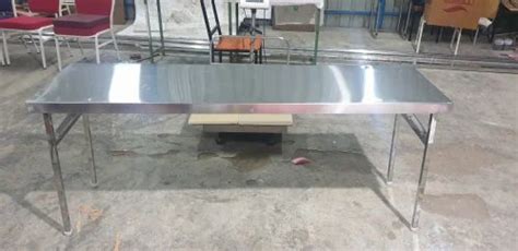 Marriage Hall Dining Table - stainless steel Marriage hall dining ...
