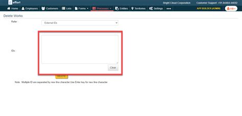 Bulk Delete Works