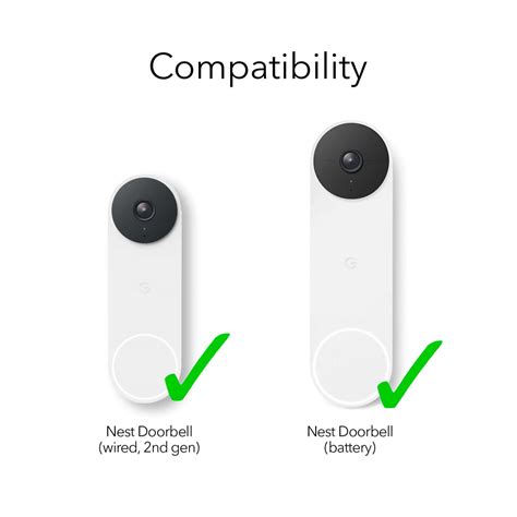 Google Nest Doorbell Chime for Wired & Battery Doorbells - Wasserstein ...