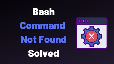 Image result for Bash Command Not Found Linux