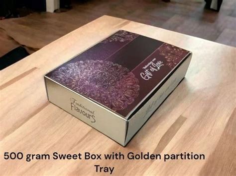 Sweet Box - Diwali Sweet Packaging Box 500 GRAM Manufacturer from Sivakasi