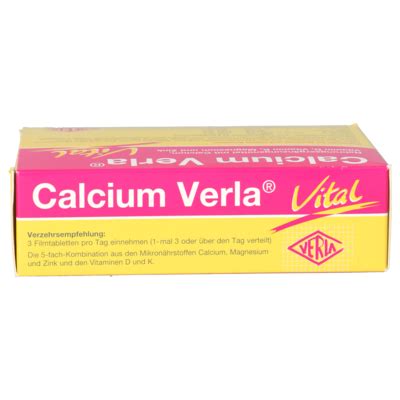 Calcium Verla ® Vital film-coated tablets [4552251]-Gall-Pharma GmbH ...