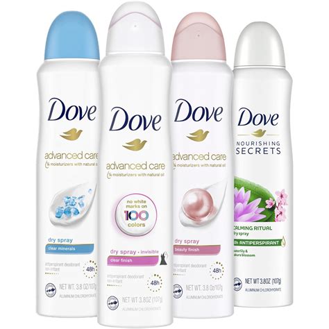 Amazon.com : Dove Deodorant Set - Advanced Care Deodorant for Women ...
