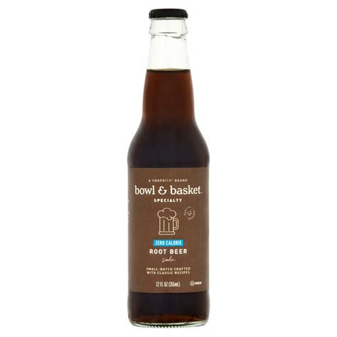 Bowl & Basket Specialty Zero Calorie Root Beer Soda (12 fl oz) Delivery ...