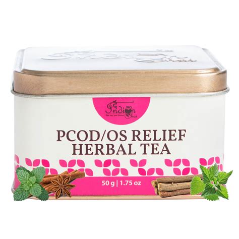 The Indian Chai - PCOD/OS Relief Tea for 50g | With Spearmint ...
