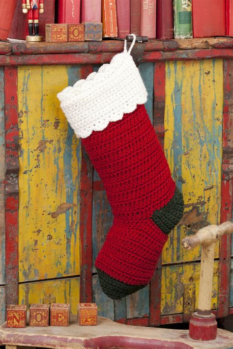 Image result for Basic Christmas Stocking Crochet Pattern