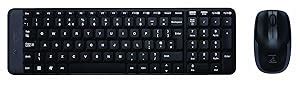Amazon.in: Buy Logitech MK220 Compact Wireless Keyboard and Mouse Combo ...