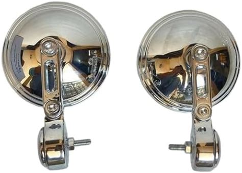 SGTB Mirrors Handle Grip Bar End Side Edge Rear View Round Mirror for ...