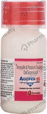 Augpen Ds 457mg Bottle Of 30ml Dry Suspension: Uses, Side Effects ...