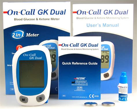ON CALL GK DUAL Glucose and Ketone Meter (excl. test strips, India | Ubuy