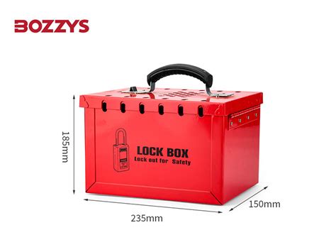 Portablesteel Safety Lockout Box - Bozzys - Wenzhou Boshi Safety ...