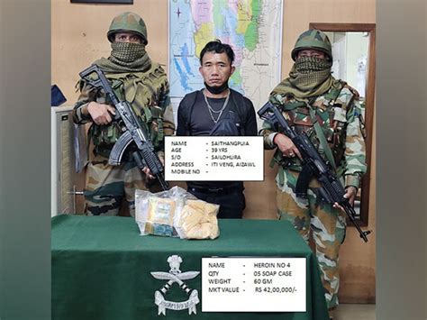Assam Rifles, Anti Narcotics Squad Mizoram recovers Heroin worth Rs 42 ...
