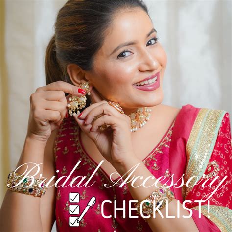 Bridal Accessory Checklist – QUEENS JEWELS