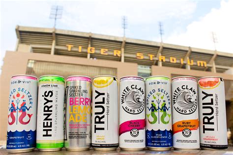 Expect to see lots of hard seltzer drinks at tailgates in Baton Rouge ...