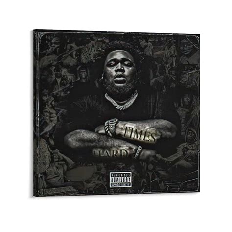 Rod Wave Album Cover Poster (6) Canvas Poster Bedroom Decor Landscape ...