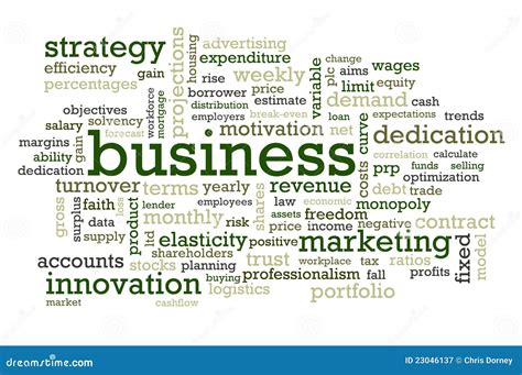 Business Words stock illustration. Illustration of change - 23046137