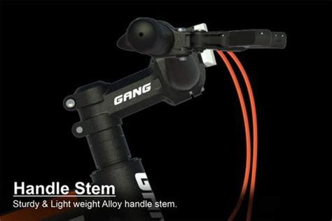 GANG FIRE Front Suspension Dual Disc Brake with IBC 26 T (inch ...