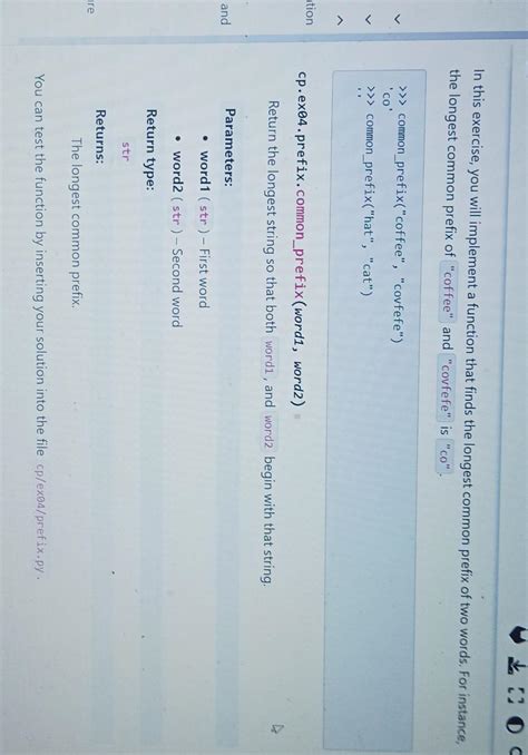 Image result for Longest Common Prefix Python