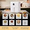 Xiaomi Smart Air Fryer for 4-5 People|90% Less Fat l 1500W Fast Cooking ...