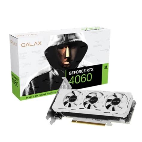 Buy Shop Galax RTX 4060 LP White 8GB Gaming Graphics Card at Low Price ...