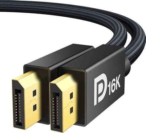 IVANKY 16K Displayport Cable 2.1, [VESA Certified] DP Cord [16K@60Hz,8K ...