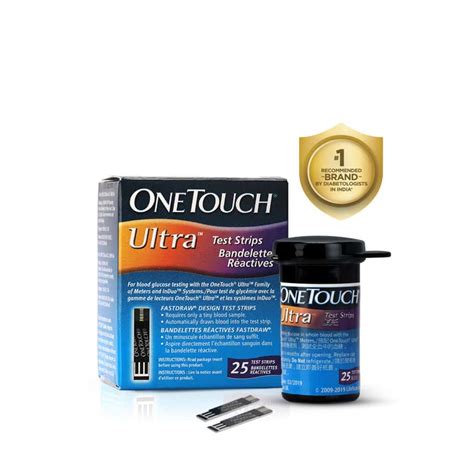 Buy ONETOUCH ULTRA EASY TEST STRIPS 25 Online & Get Upto 60% OFF at ...