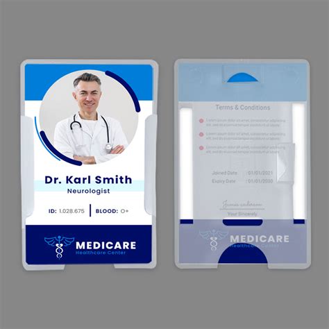 Custom Medical/Doctor ID Cards | Personalised Hospital ID Cards