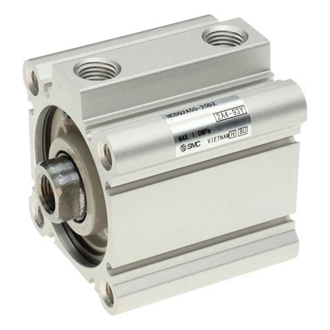 SMC, 50 mm Bore Dia, 50 mm Stroke Lg, Compact Cylinder - 826F88 ...