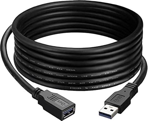 amazon basics Usb 2.0 Extension Cable 2-Pack - A-Male To A-Female For ...