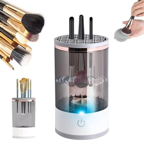 Amazon.com: Make Up Brush Cleaner Cleanser Machine - Electric Makeup ...
