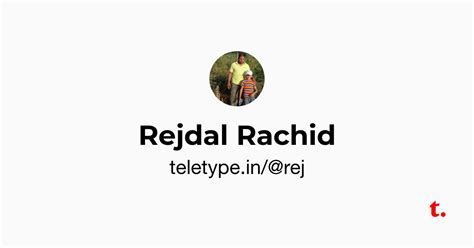 Rejdal Rachid — Teletype