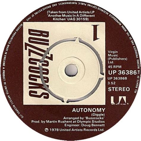 Image result for Buzzcocks Autonomy