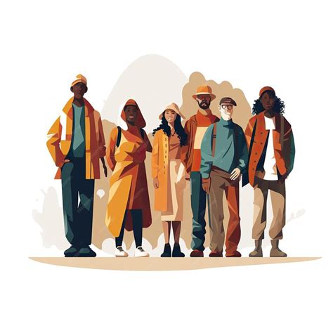 People Standing Together Cartoon 的图像结果