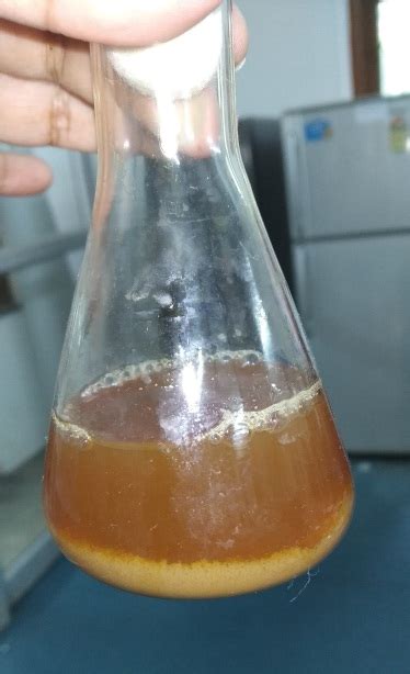 Fig. 5: Precipitation of calcium sulphate leaving calcium citrate in ...