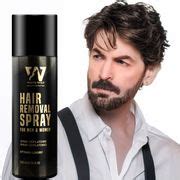 MANCODE Painless Hair Removal Spray Cream for Chest, Back, Legs & Under ...