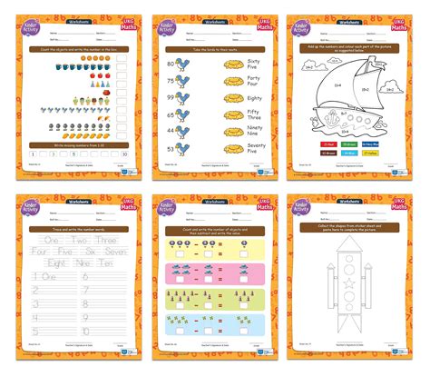 UKG Activity Worksheets – Future Intelligence Books